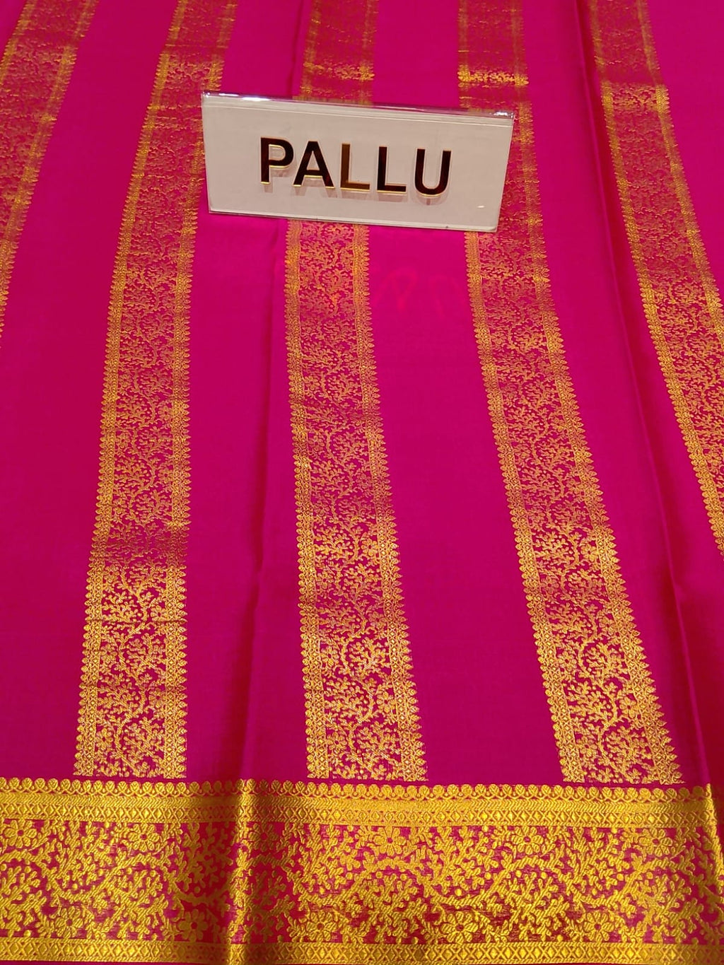 Pure Mysore Silk Saree.