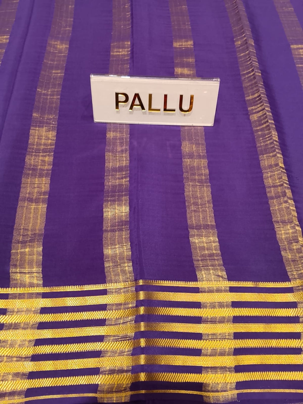 Pure Mysore Silk Saree.