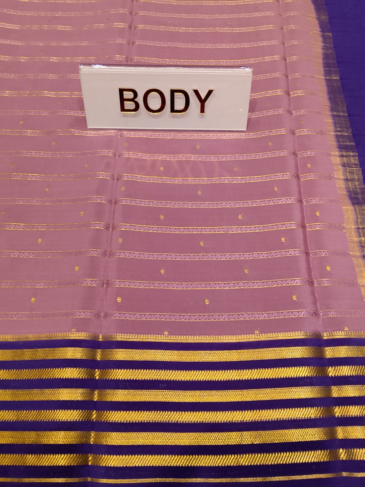 Pure Mysore Silk Saree.