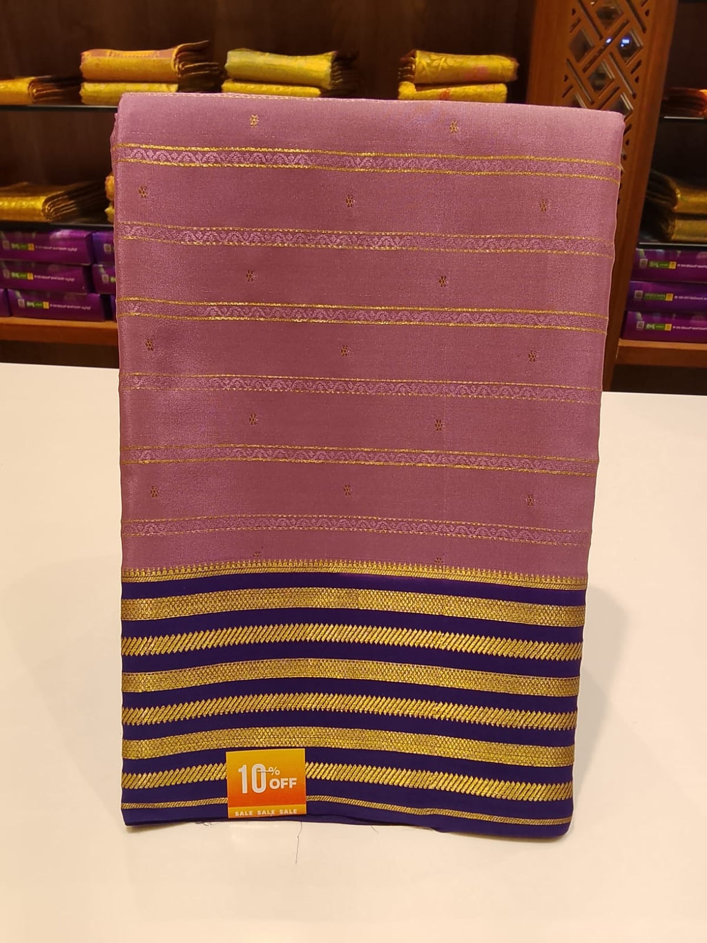 Pure Mysore Silk Saree.