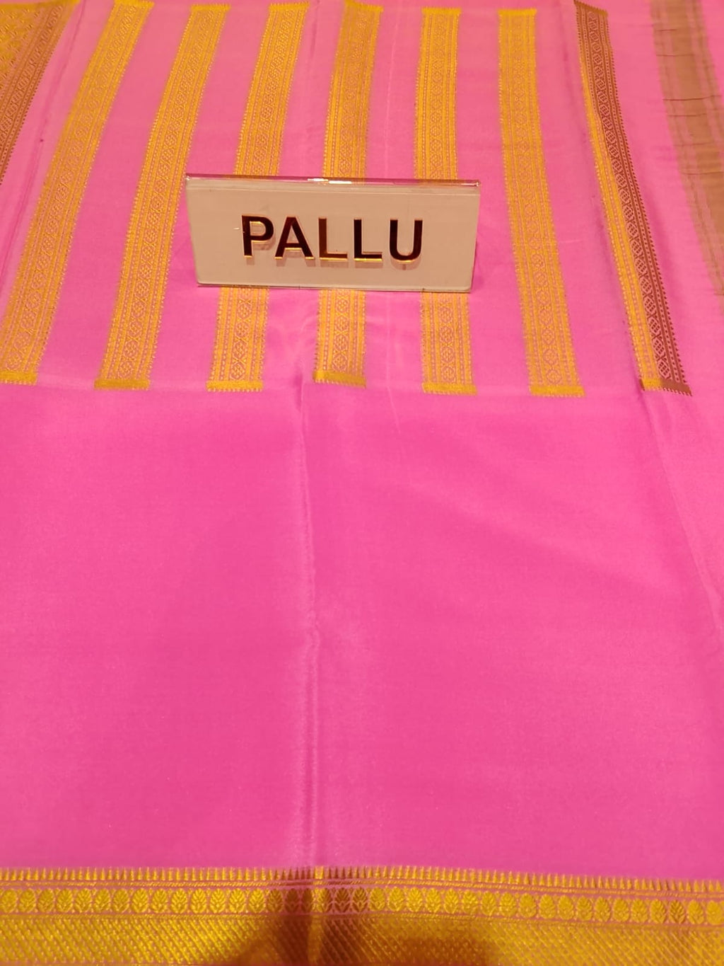 Pure Mysore Silk Saree.