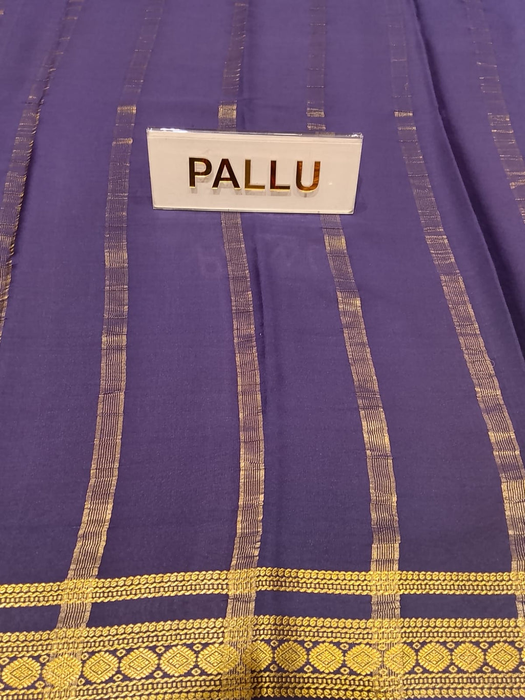 Pure Mysore Silk Saree.