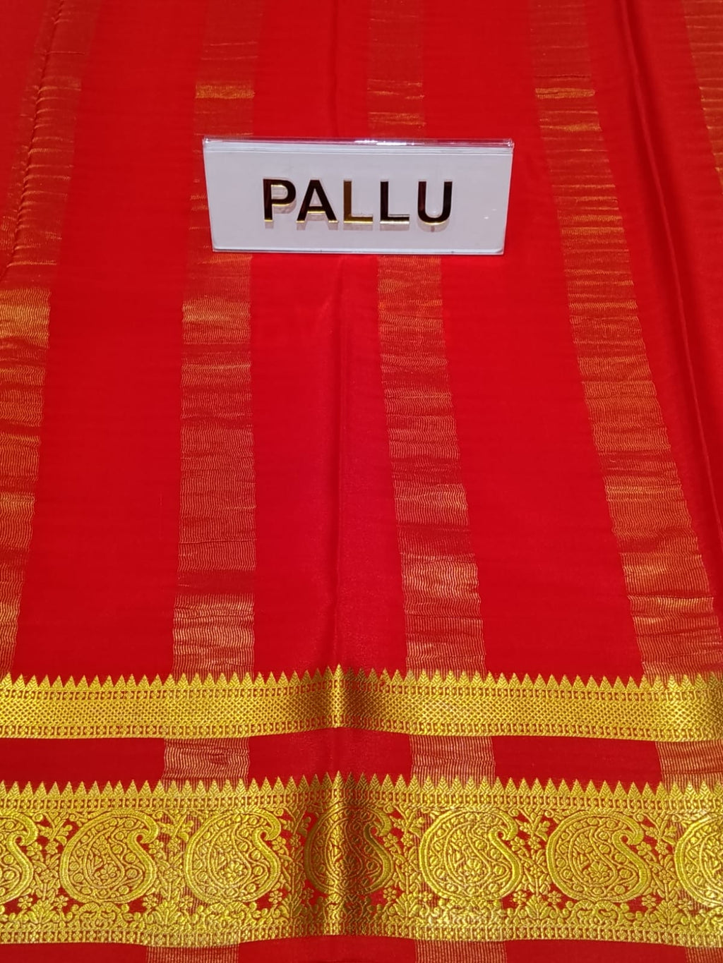Pure Mysore Silk Saree.