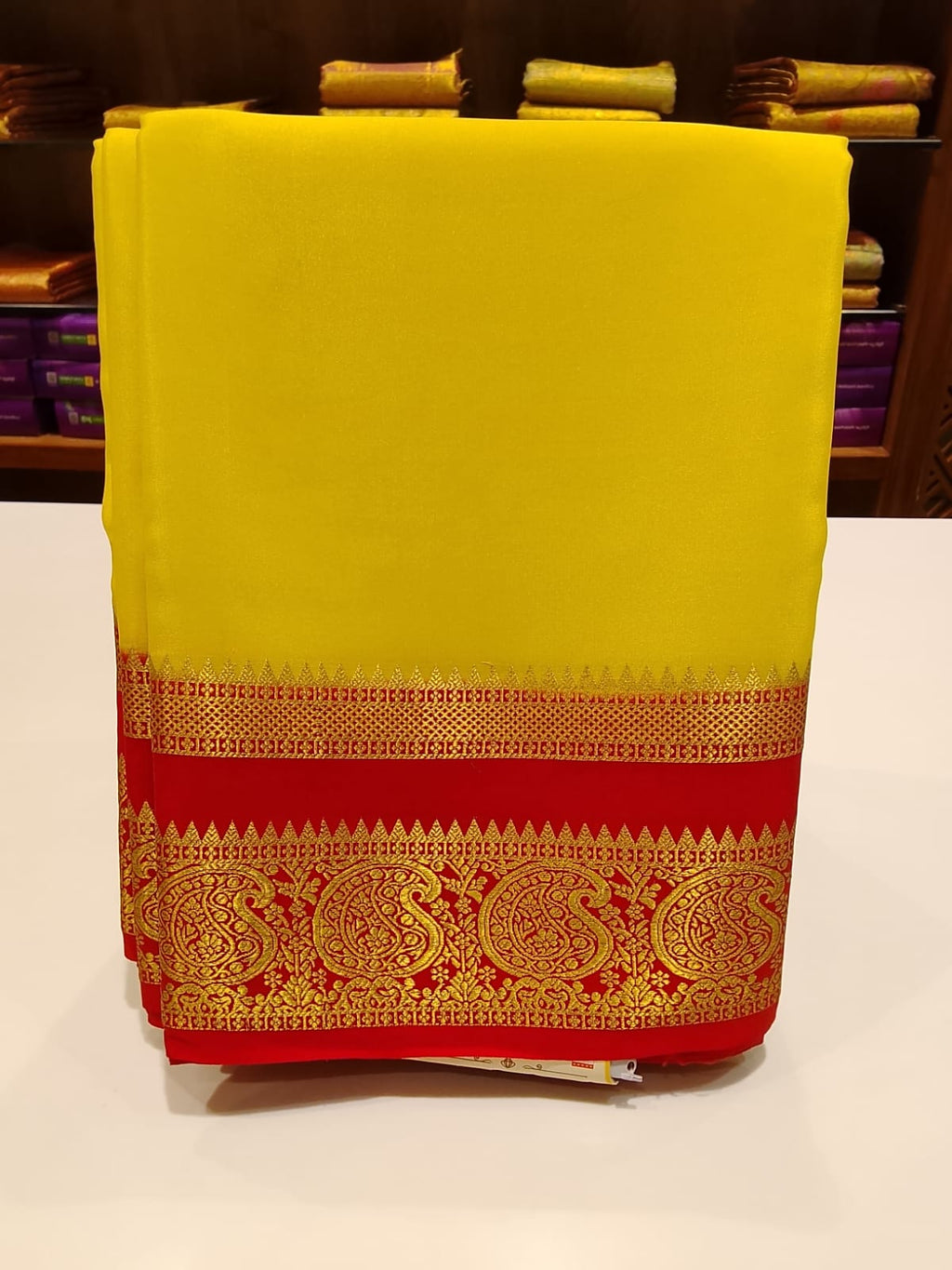 Pure Mysore Silk Saree.