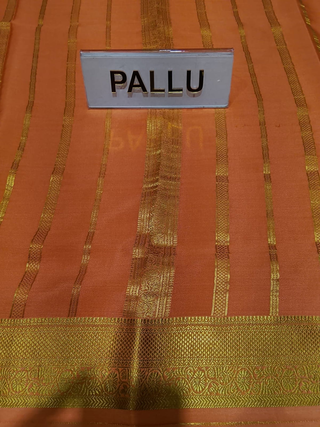Pure Mysore Silk Saree.