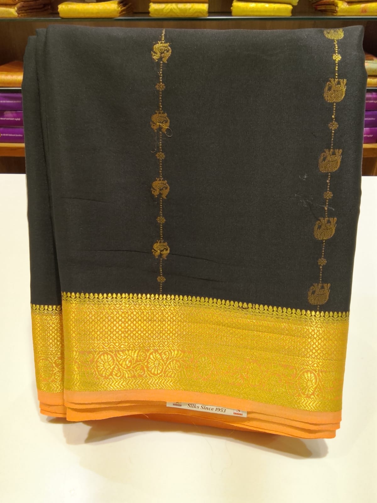 Pure Mysore Silk Saree.