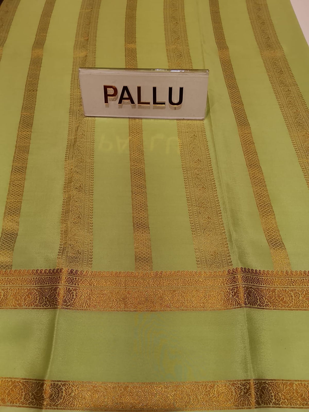 Pure Mysore Silk Saree.