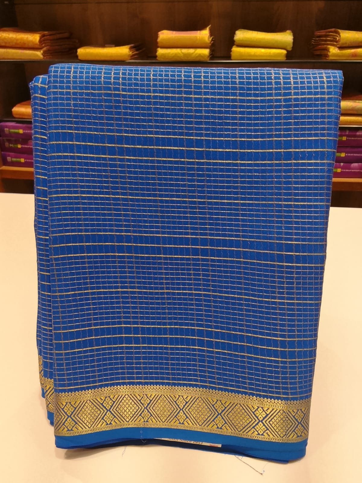 Pure Mysore Silk Saree.