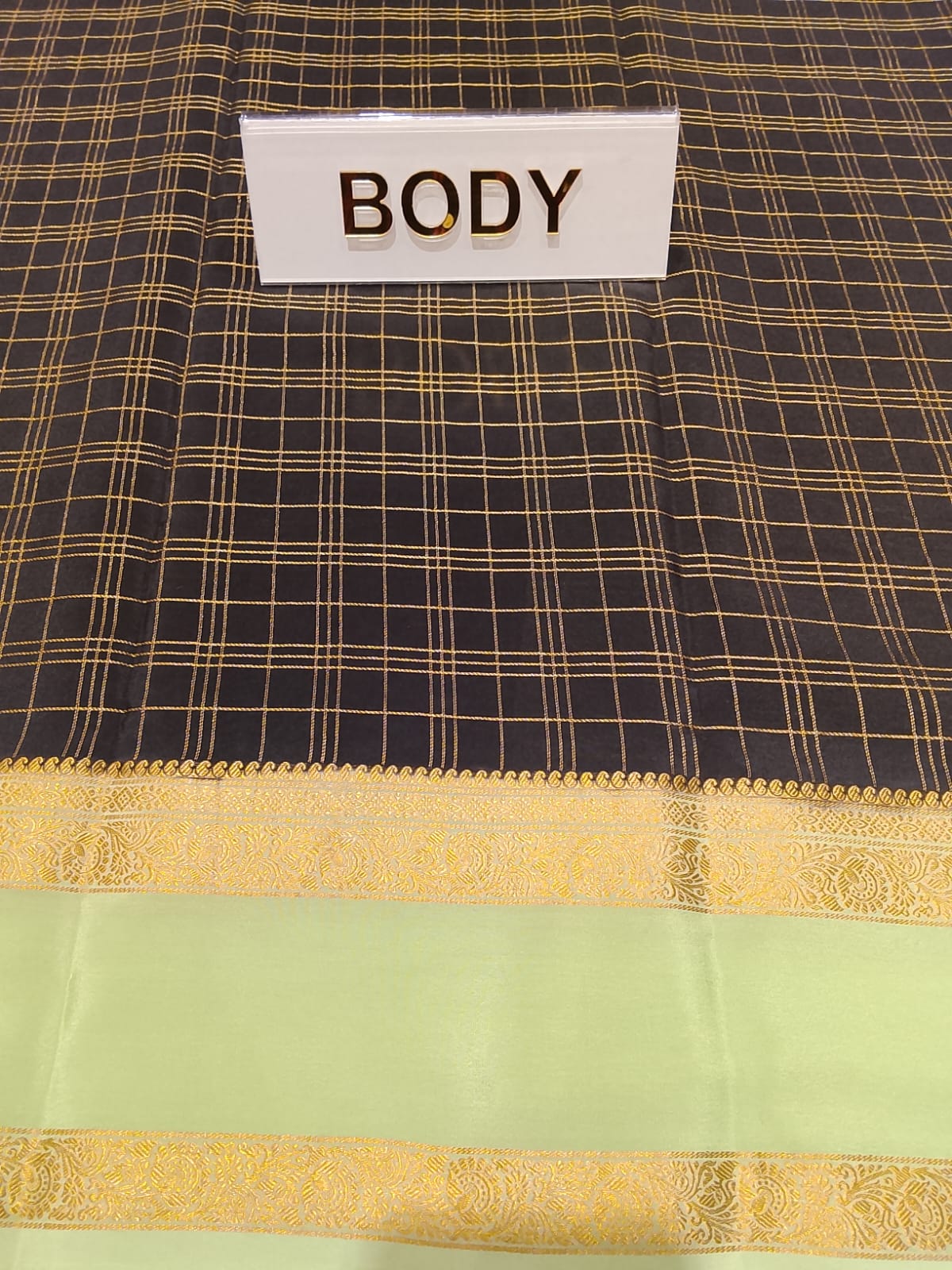 Pure Mysore Silk Saree.