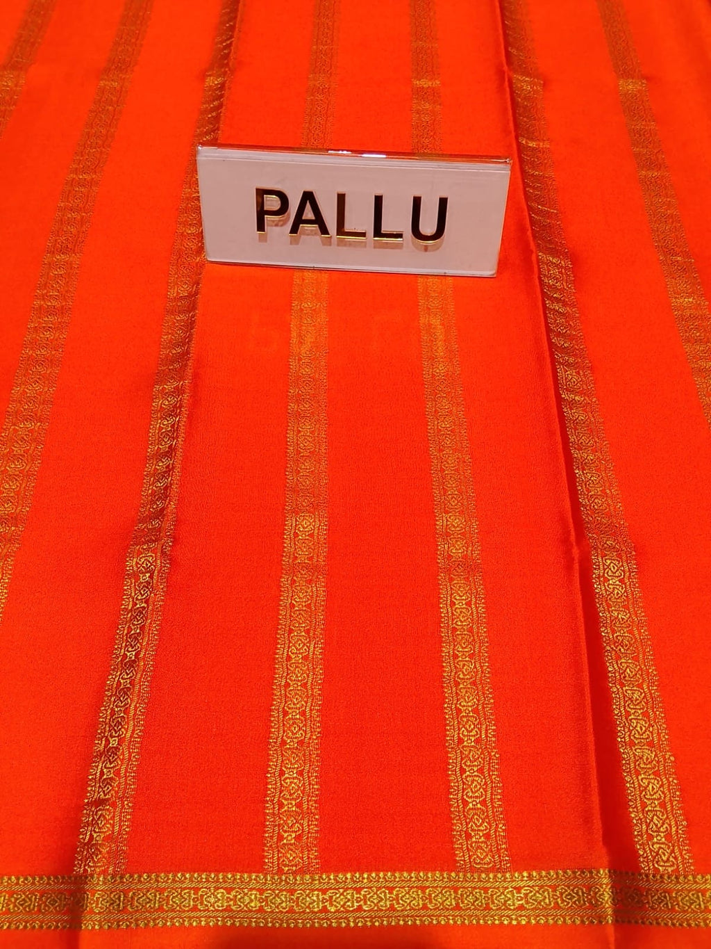 Pure Mysore Silk Saree.
