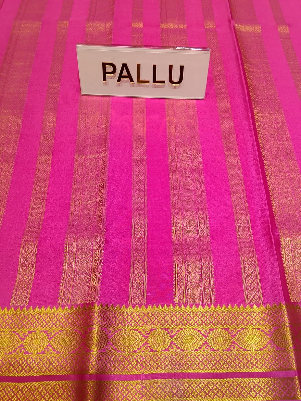 Pure Mysore Silk Saree.