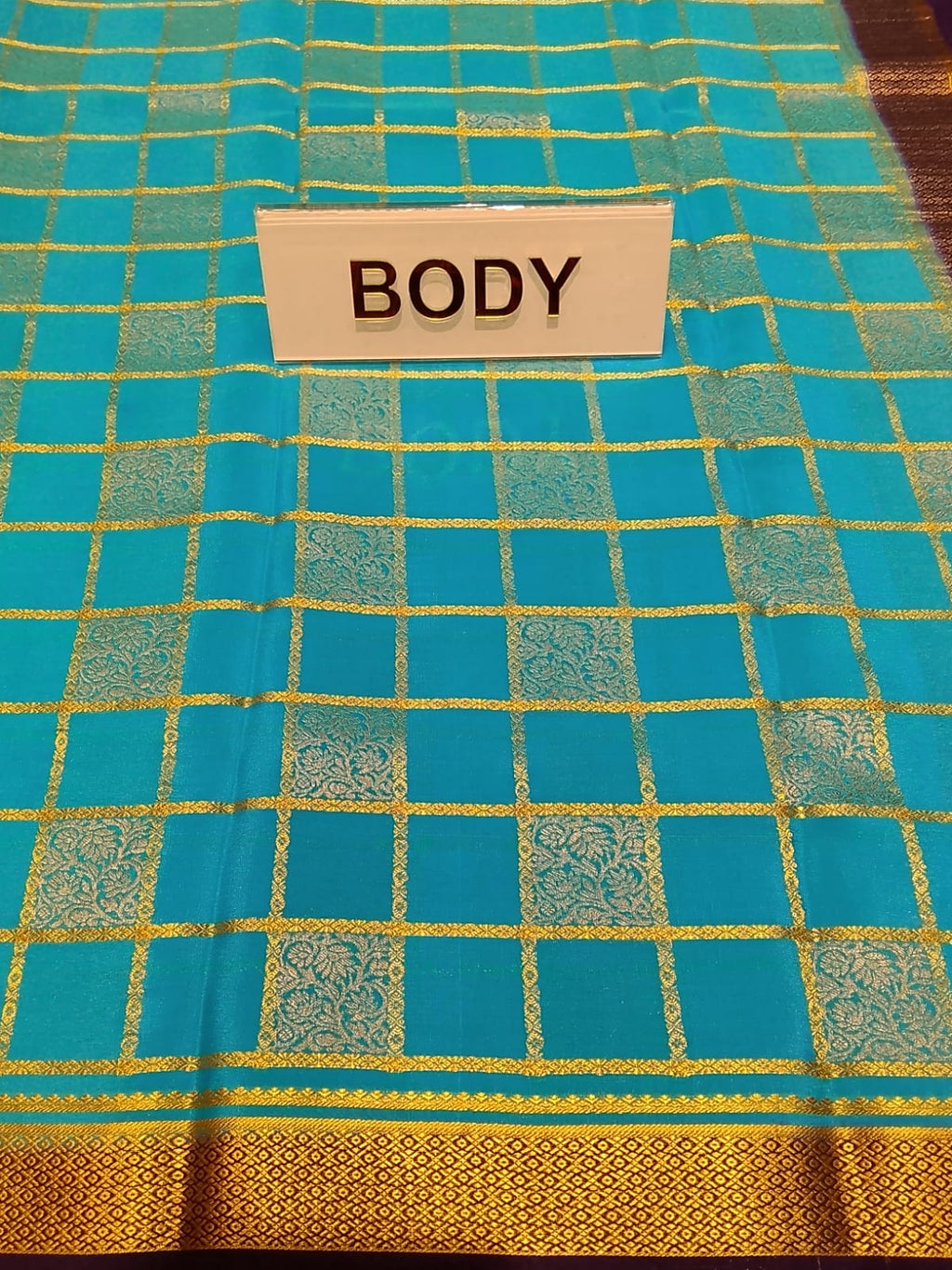 Pure Mysore Silk Saree.