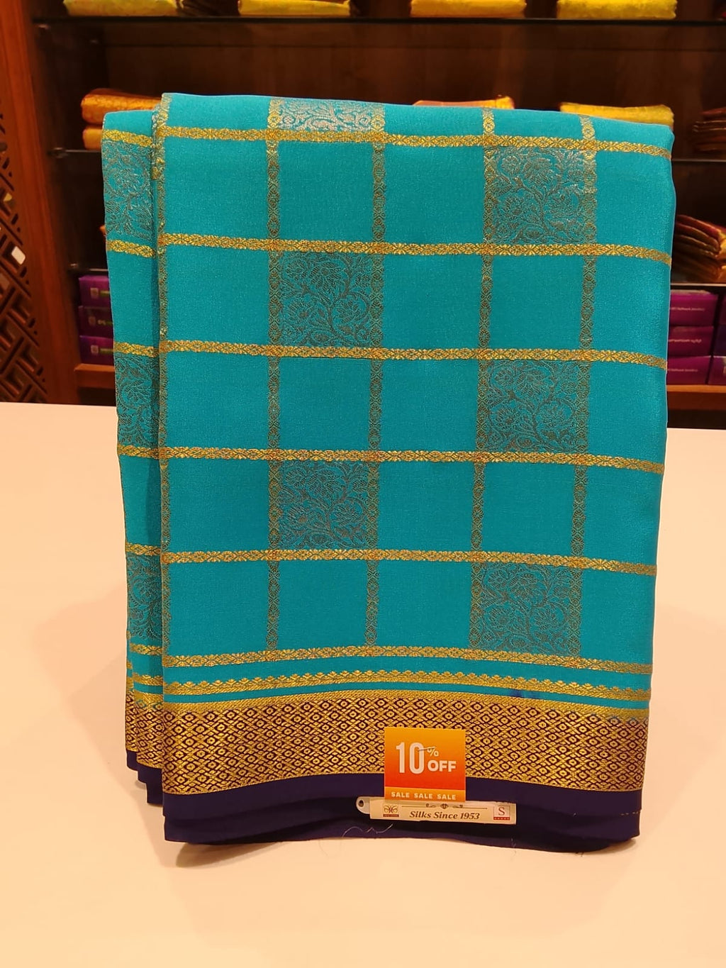 Pure Mysore Silk Saree.