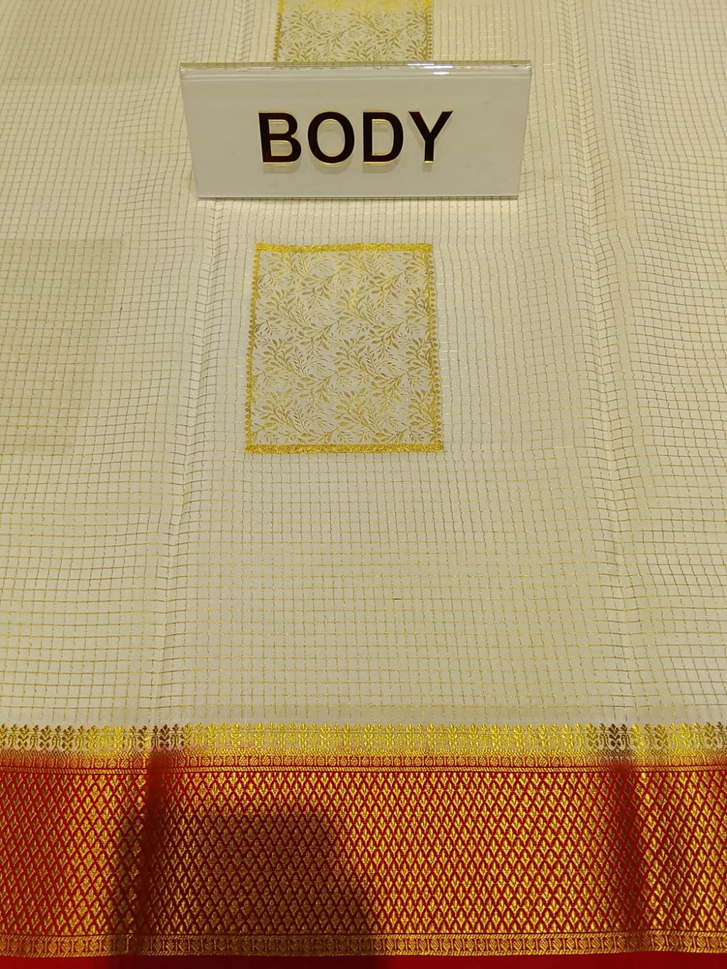 Pure Mysore Silk Saree.