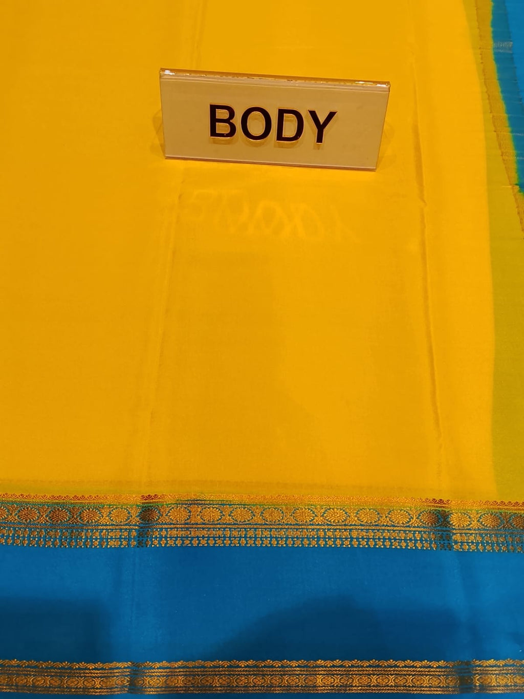 Pure Mysore Silk Saree.