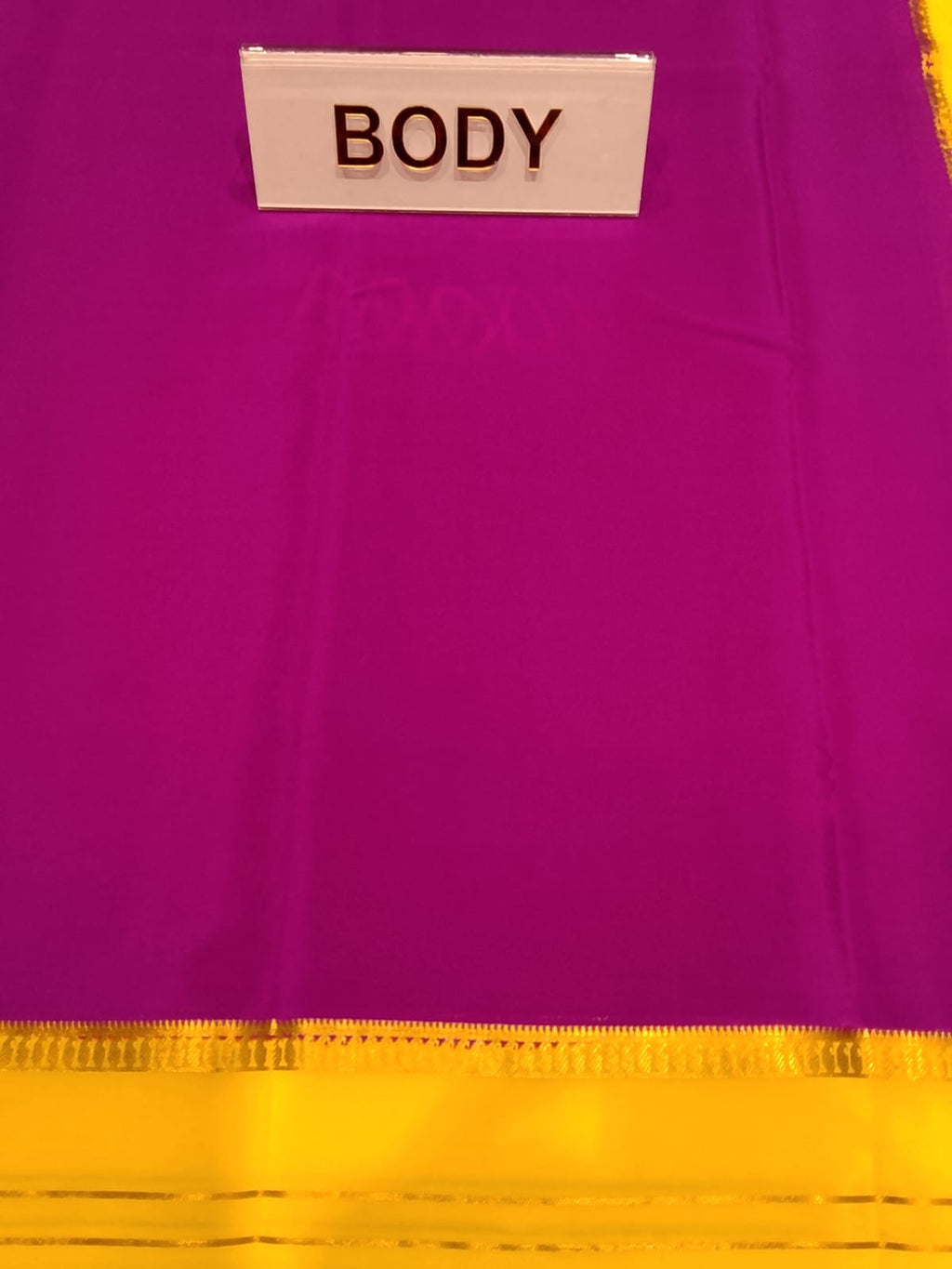 Pure Mysore Silk Saree.