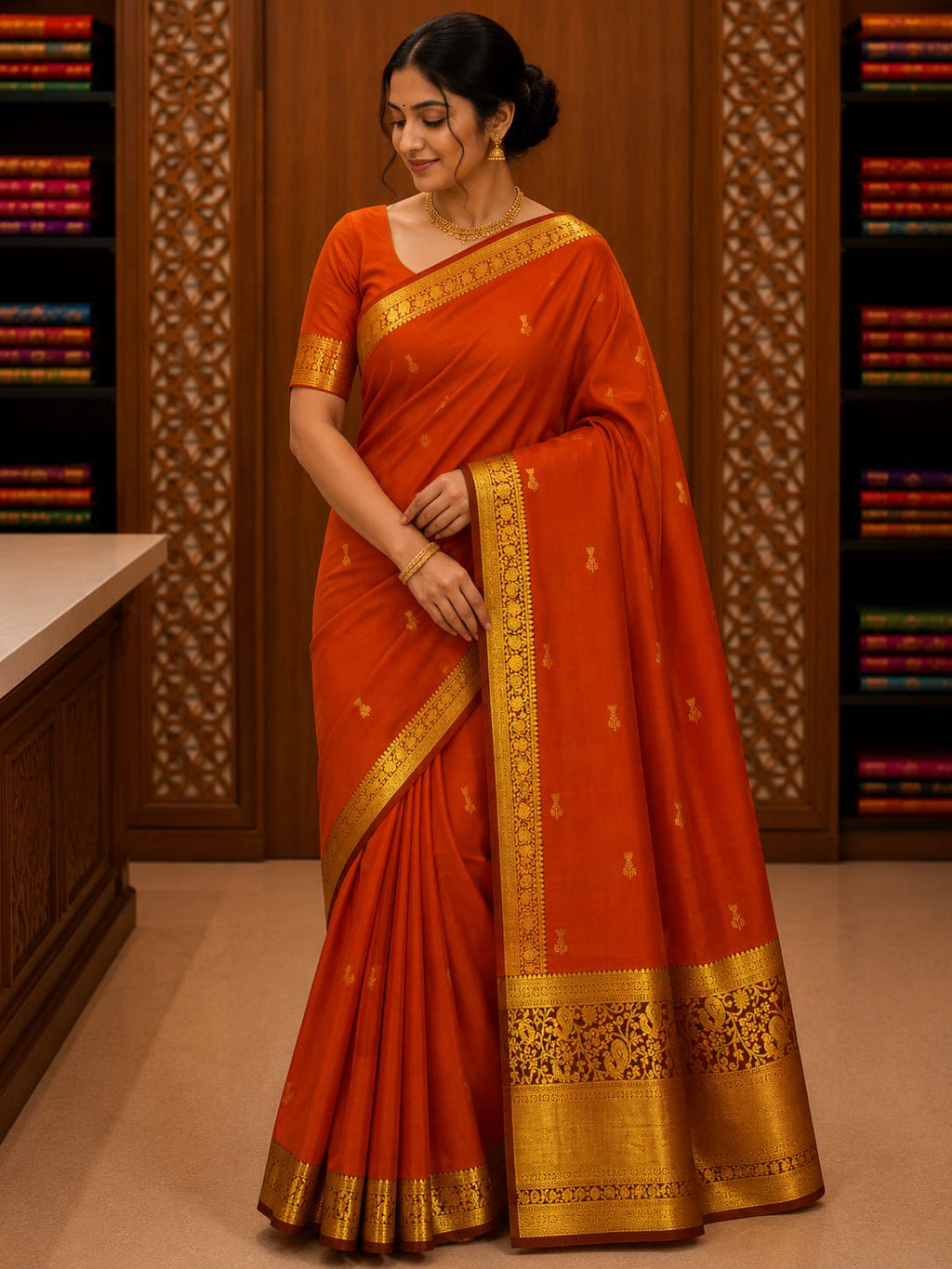 Pure Kanchipuram Silk Saree