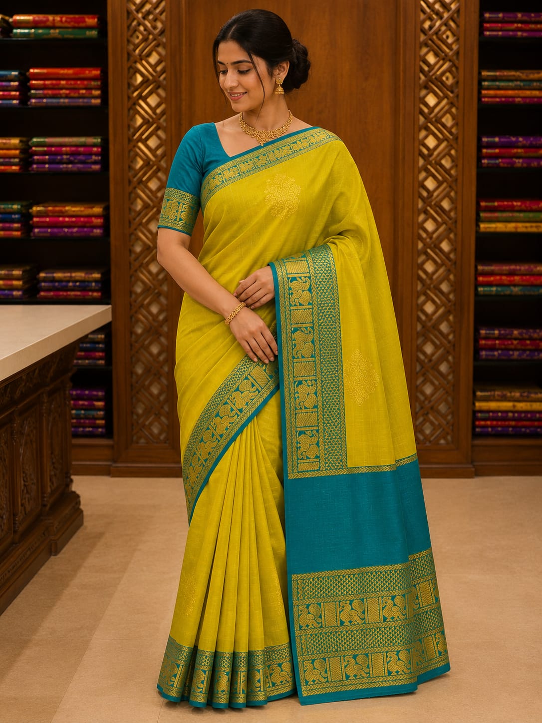 Pure Kanchipuram Silk Saree