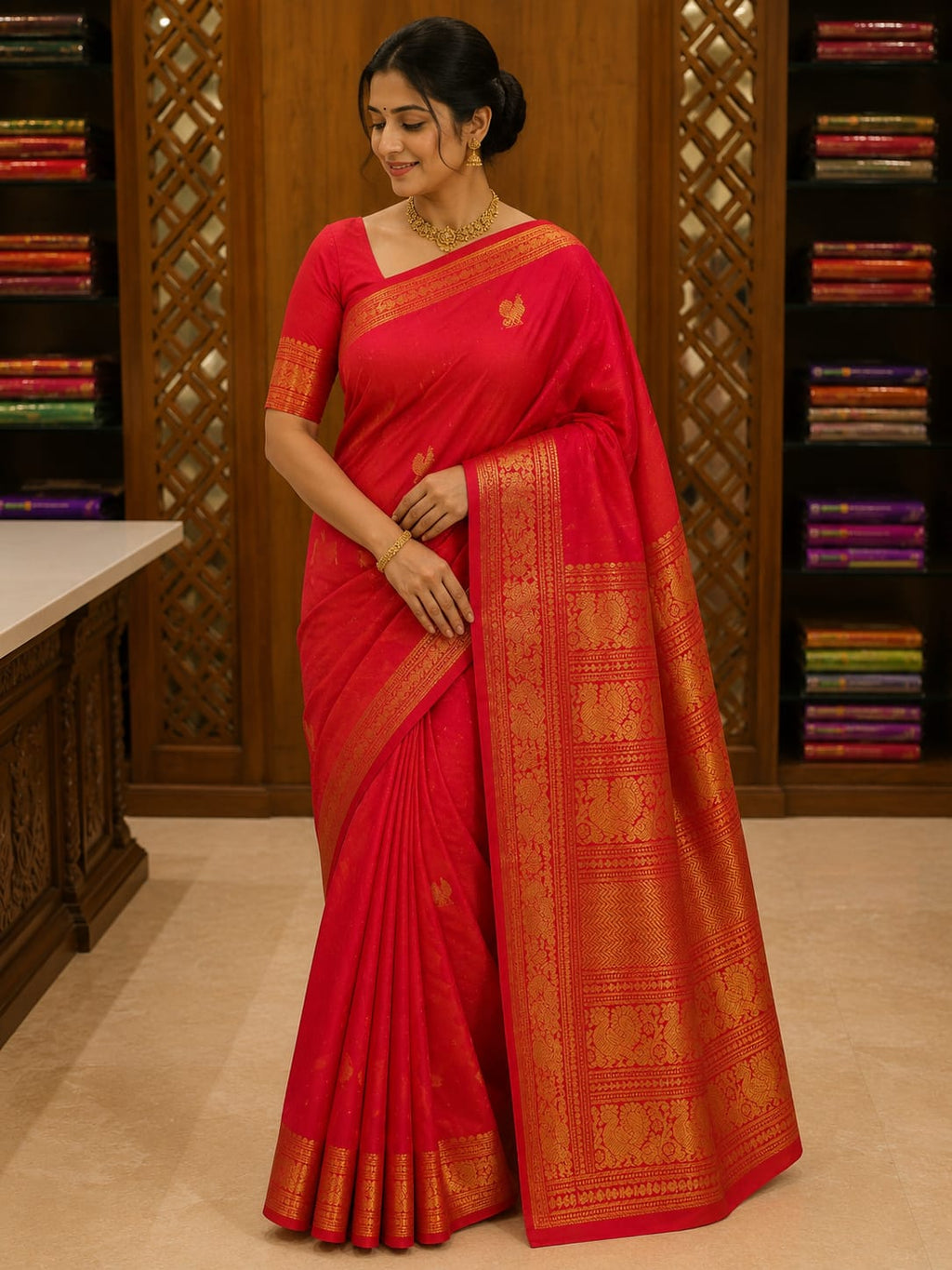 Pure Kanchipuram Silk Saree