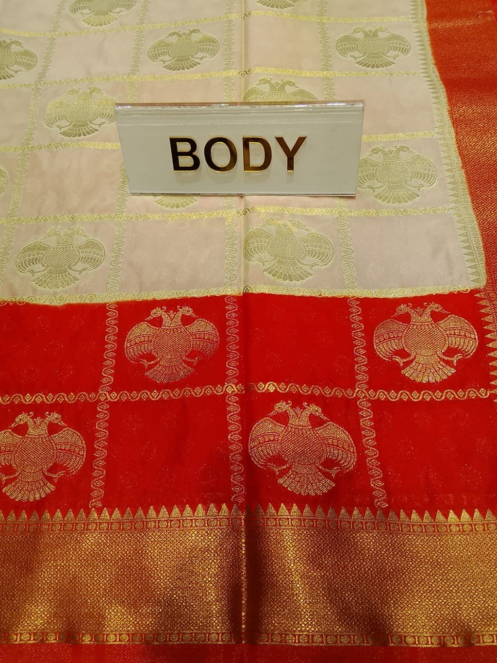 Semi Mysore Silk Saree.