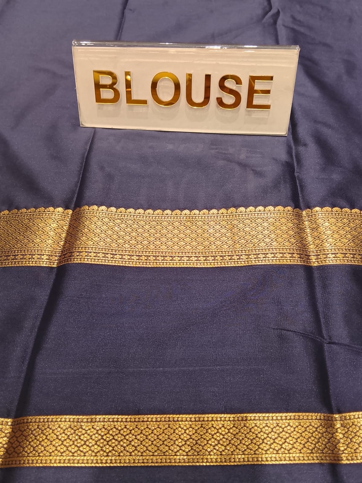 Semi Mysore Silk Saree.