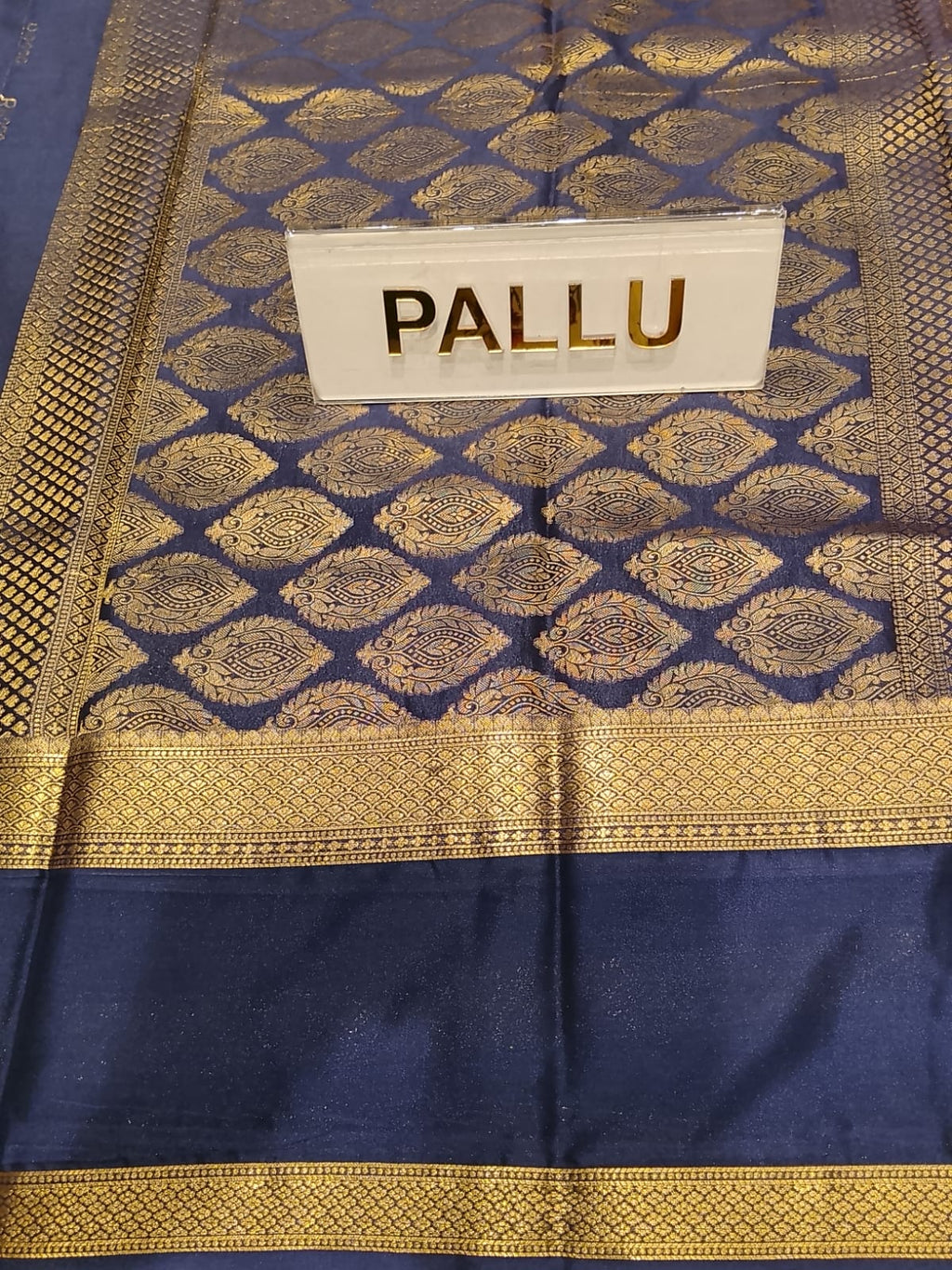 Semi Mysore Silk Saree.