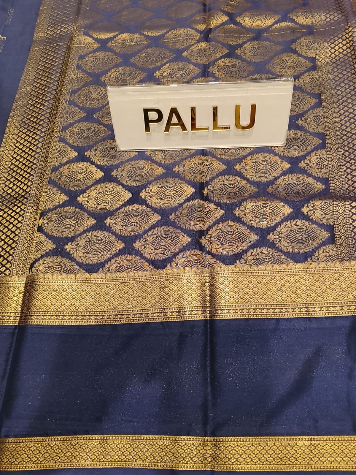 Semi Mysore Silk Saree.
