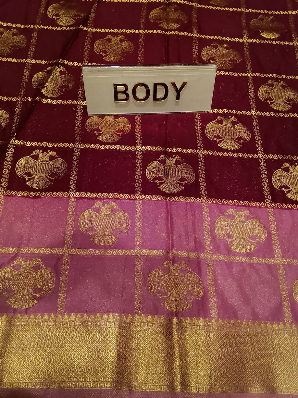 Semi Mysore Silk Saree.