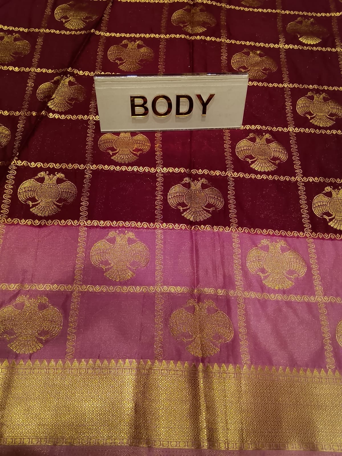 Semi Mysore Silk Saree.