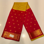 Semi Mysore Silk Saree.