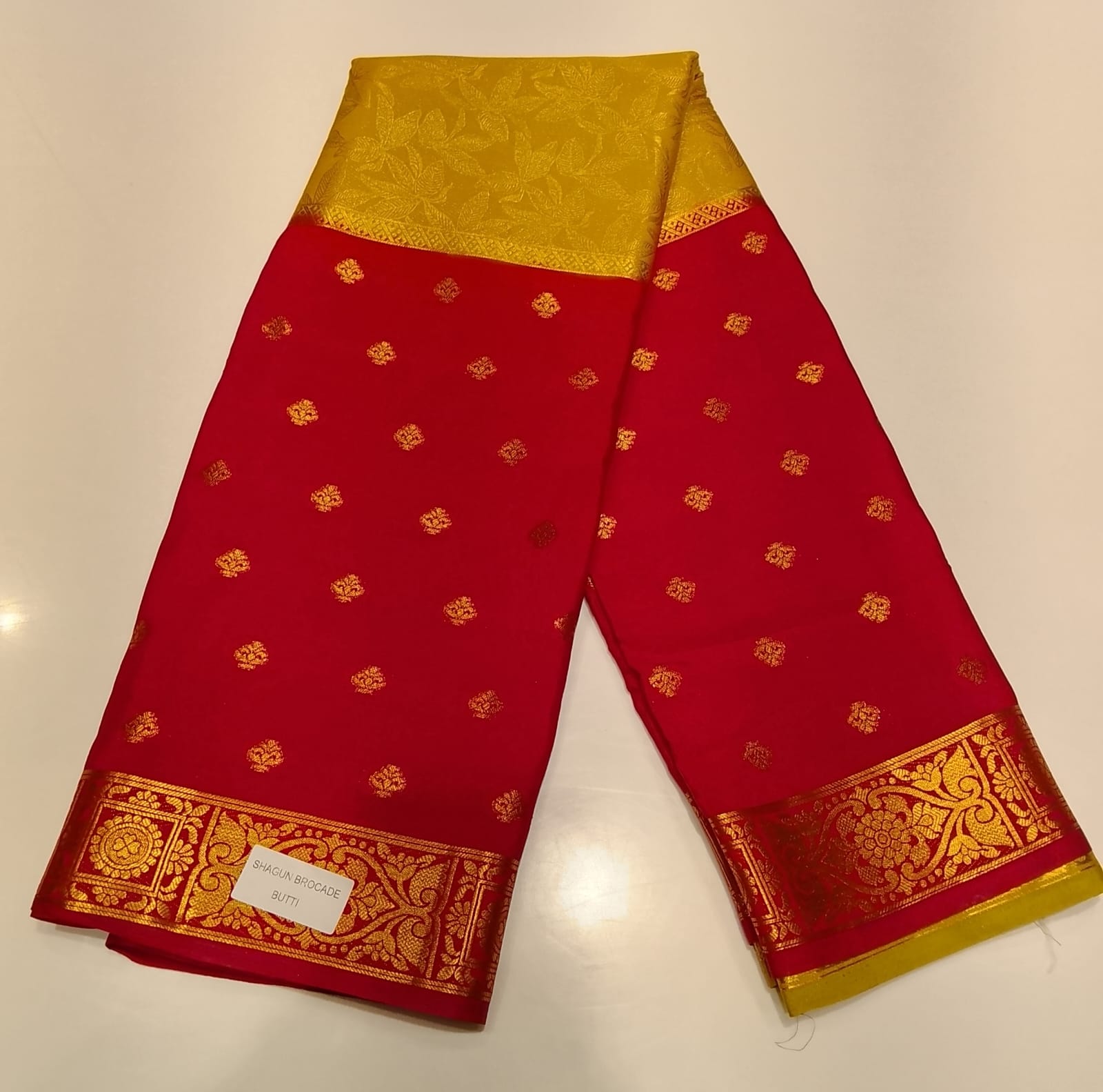Semi Mysore Silk Saree.