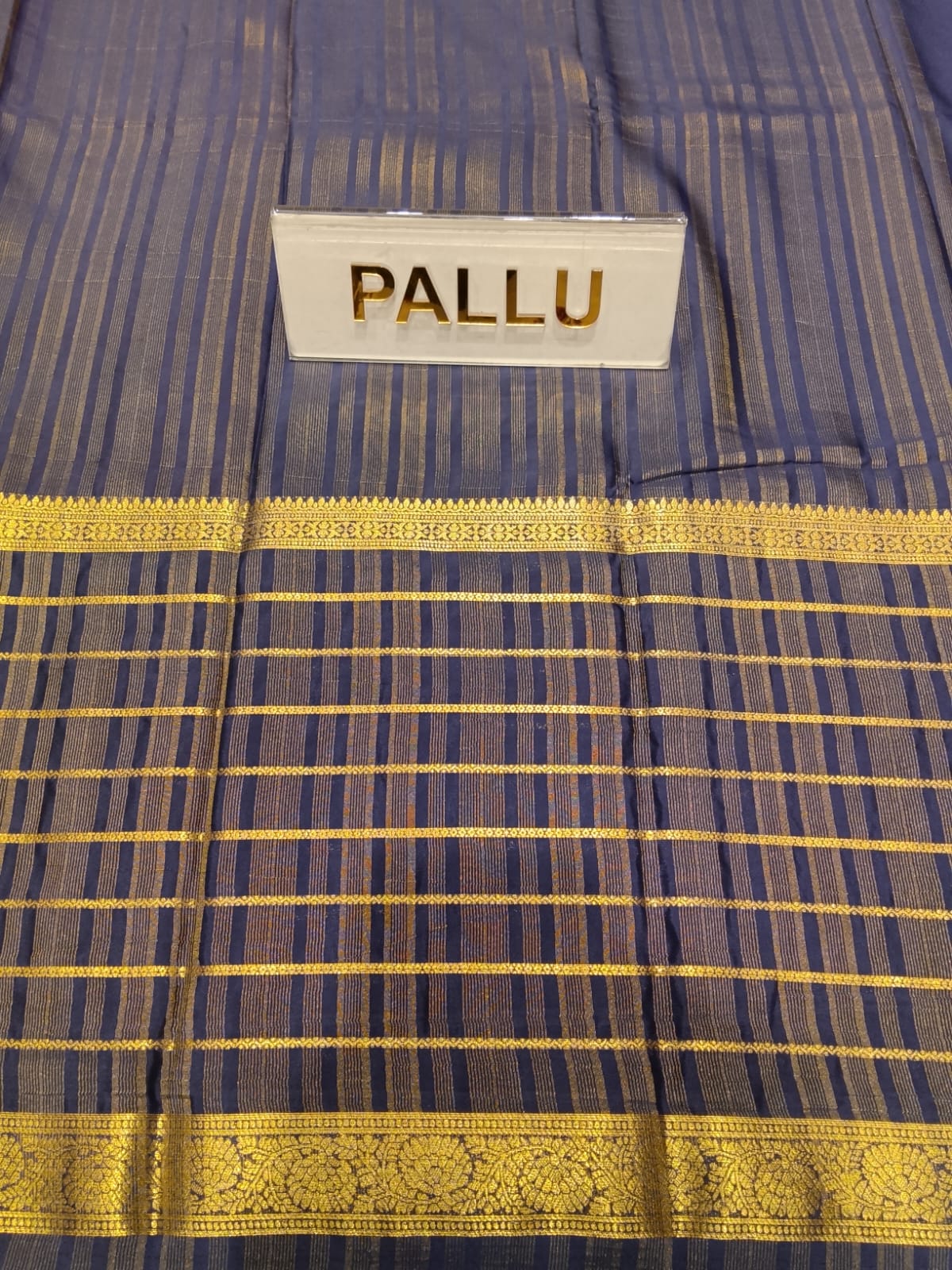 Semi Mysore Silk Saree.