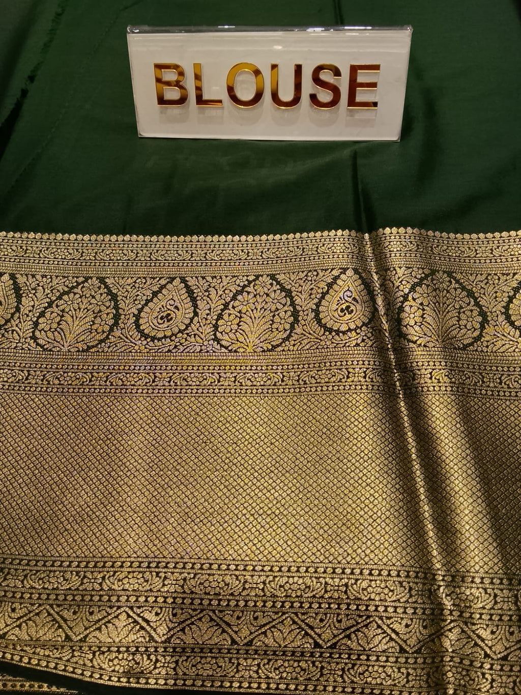 Semi Mysore Silk Saree.