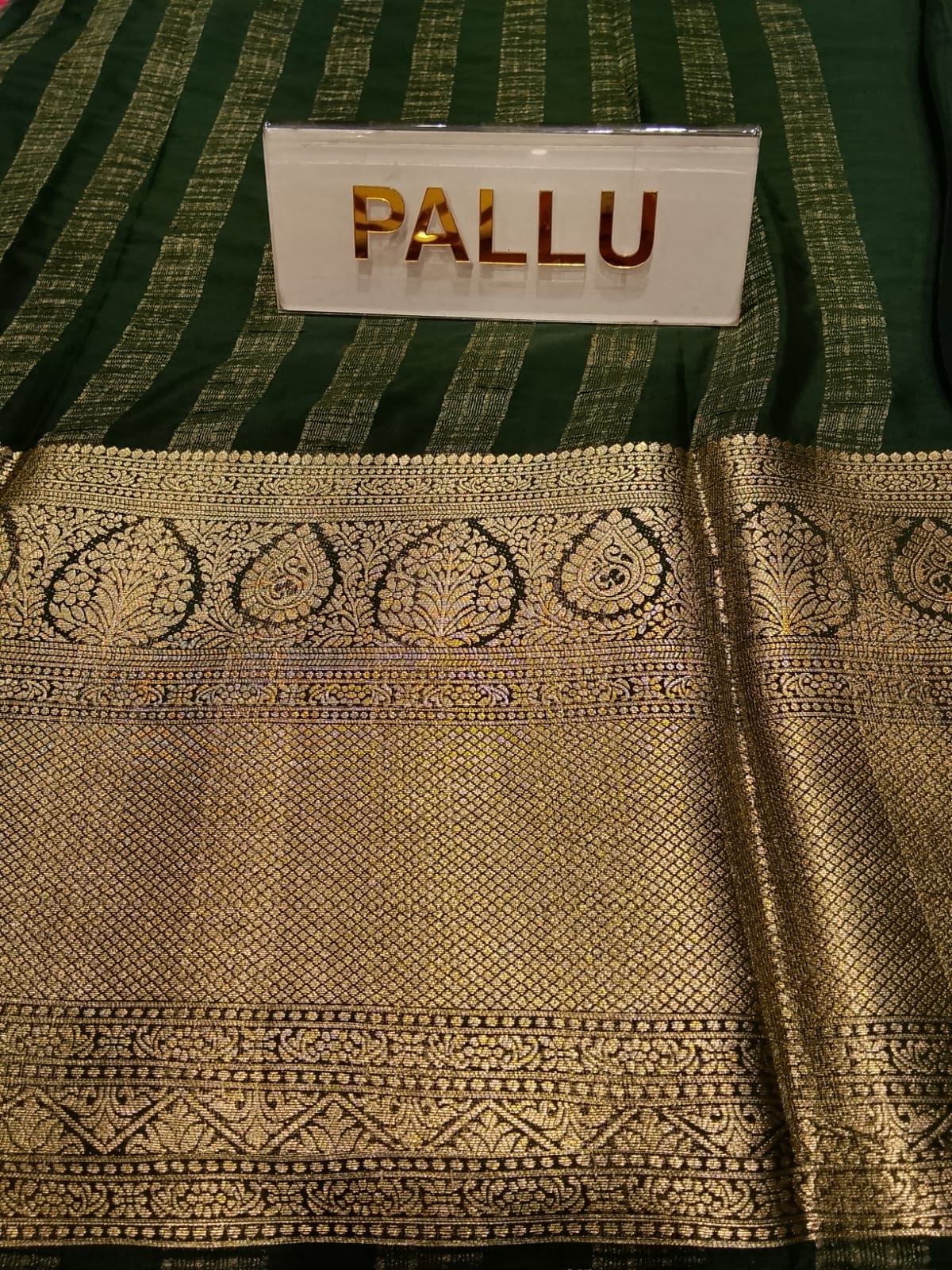 Semi Mysore Silk Saree.