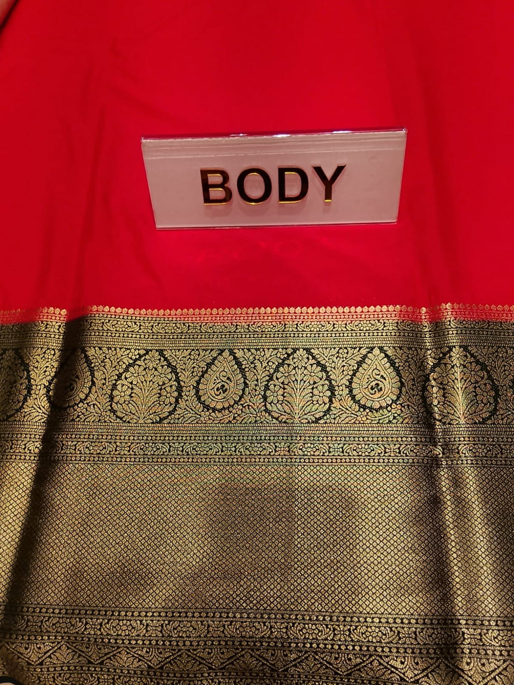 Semi Mysore Silk Saree.
