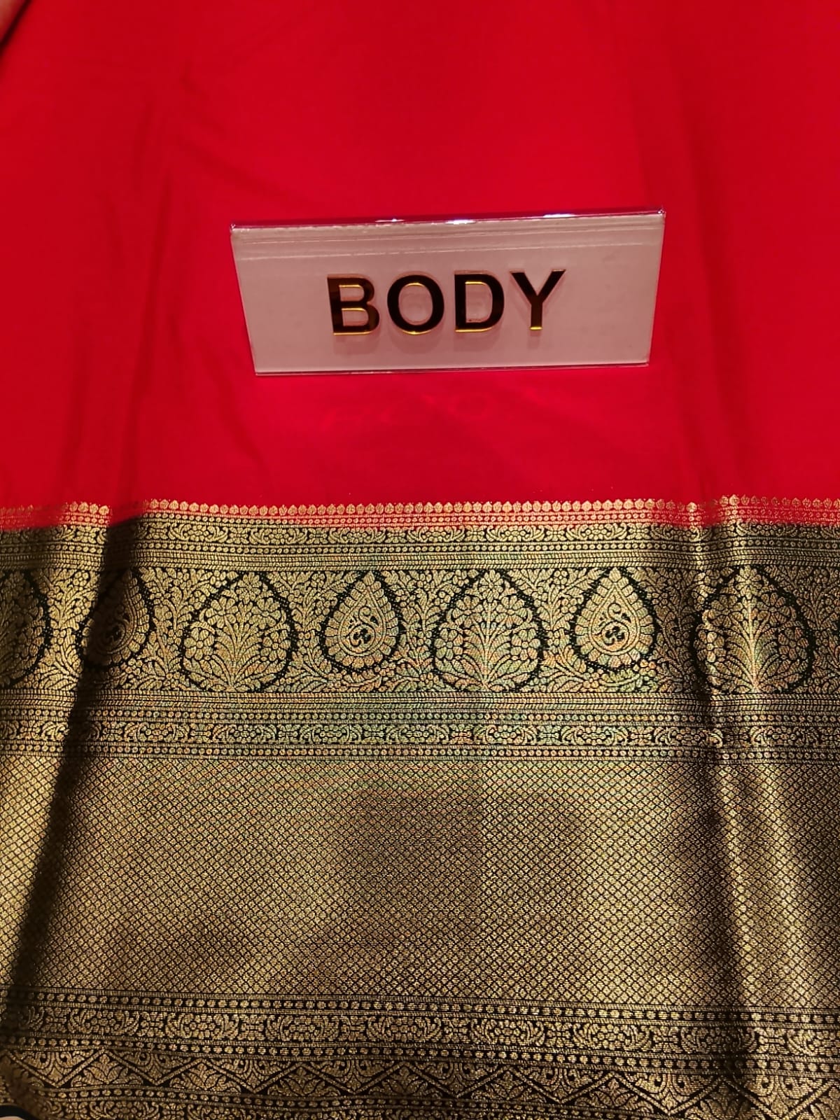 Semi Mysore Silk Saree.