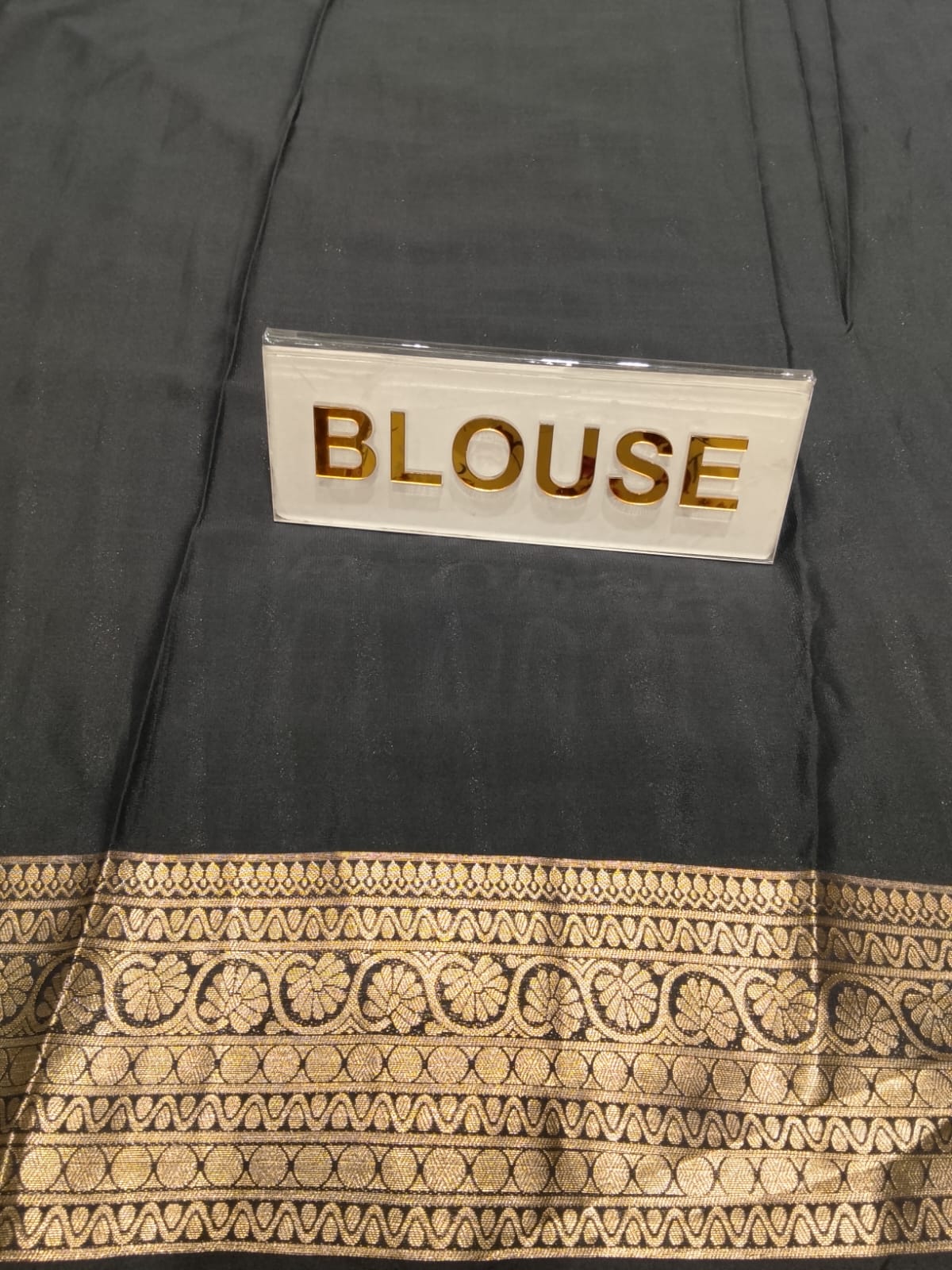 Semi Mysore Silk Saree.