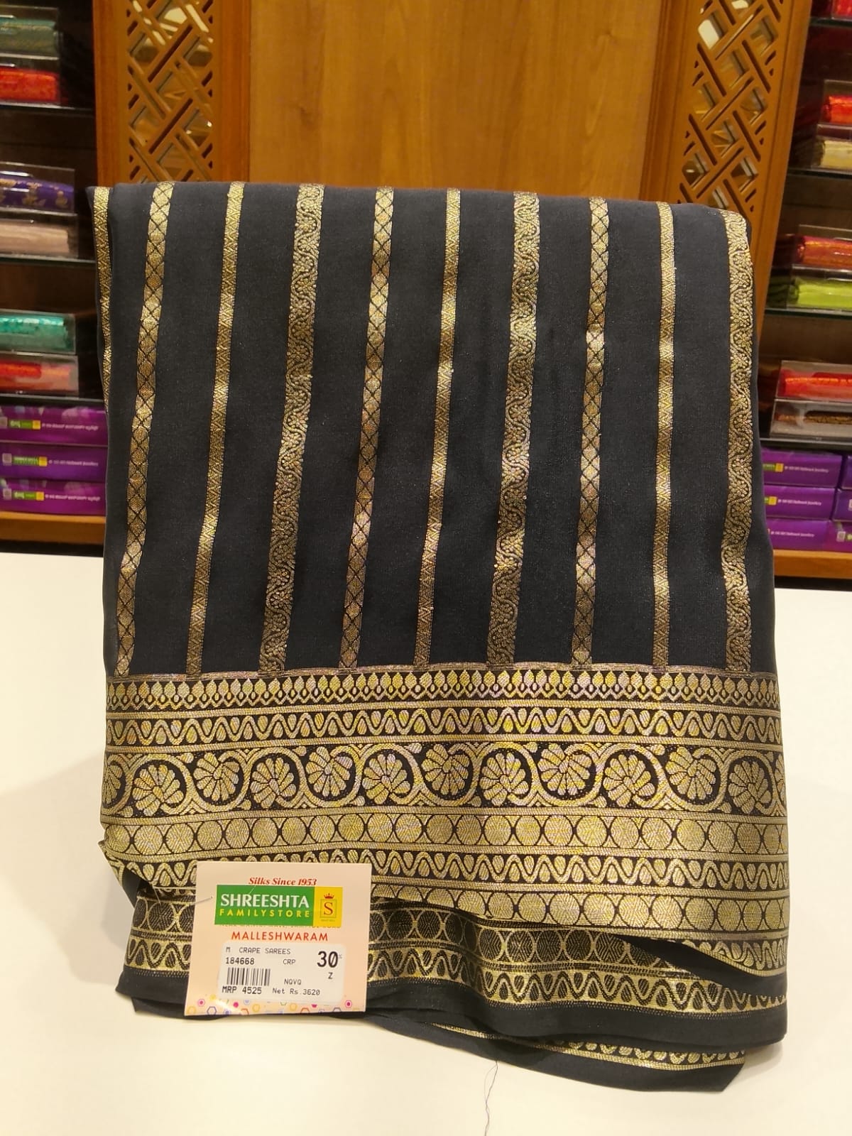 Semi Mysore Silk Saree.