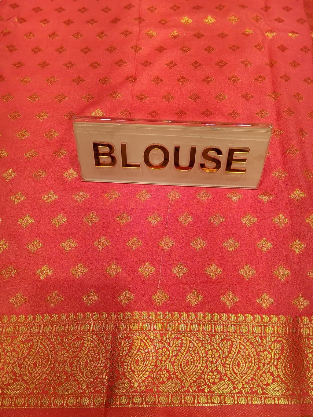 Semi Mysore Silk Saree.