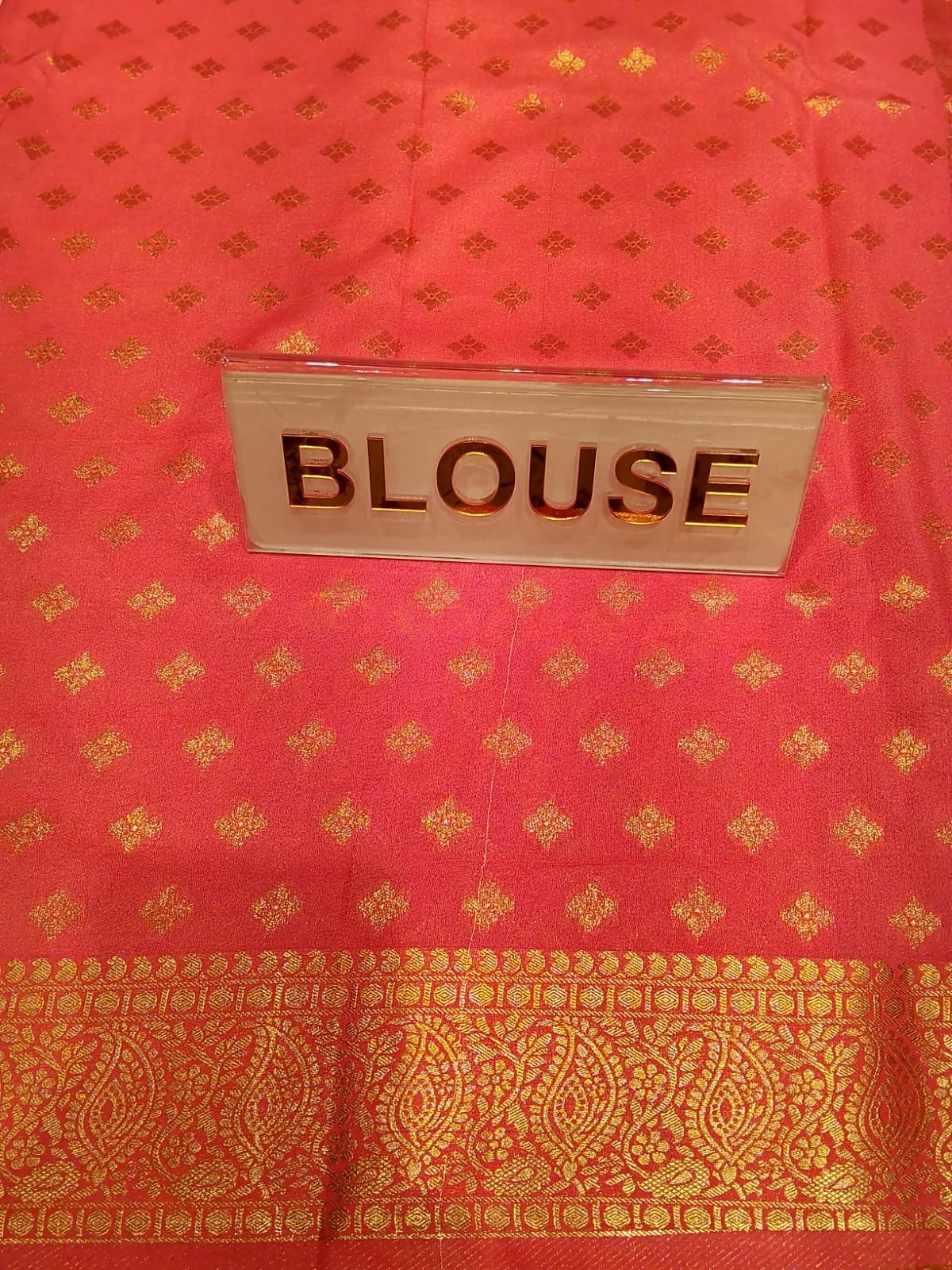 Semi Mysore Silk Saree.