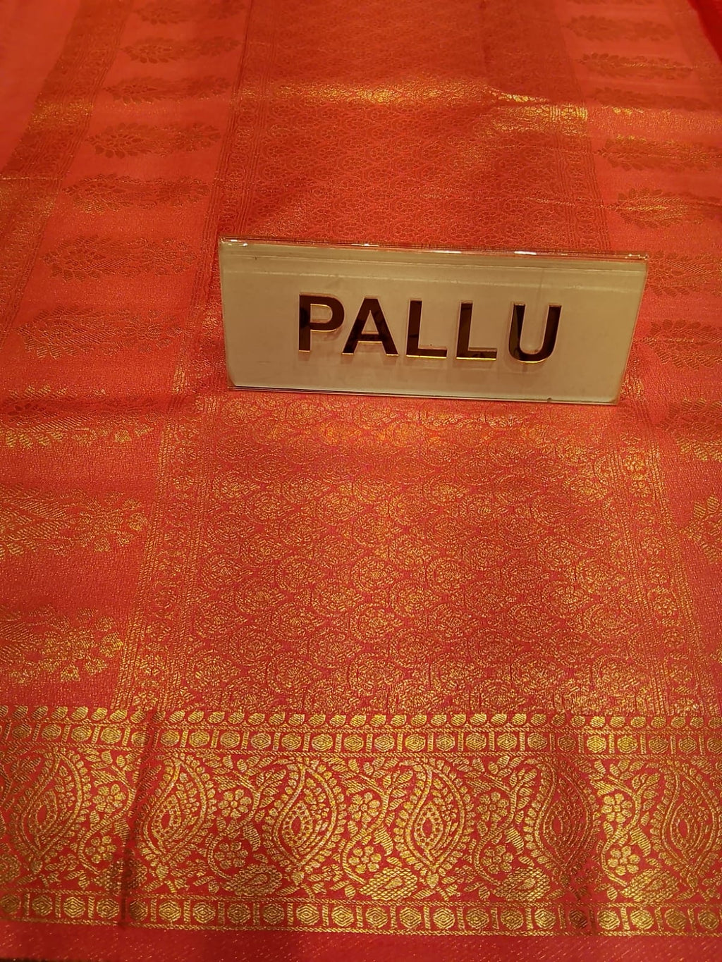 Semi Mysore Silk Saree.
