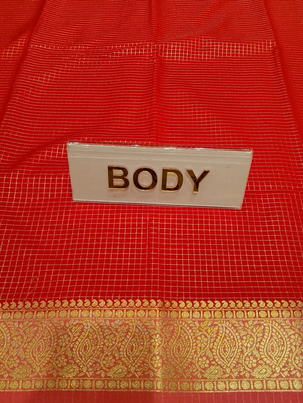Semi Mysore Silk Saree.