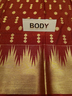 Semi Mysore Silk Saree.