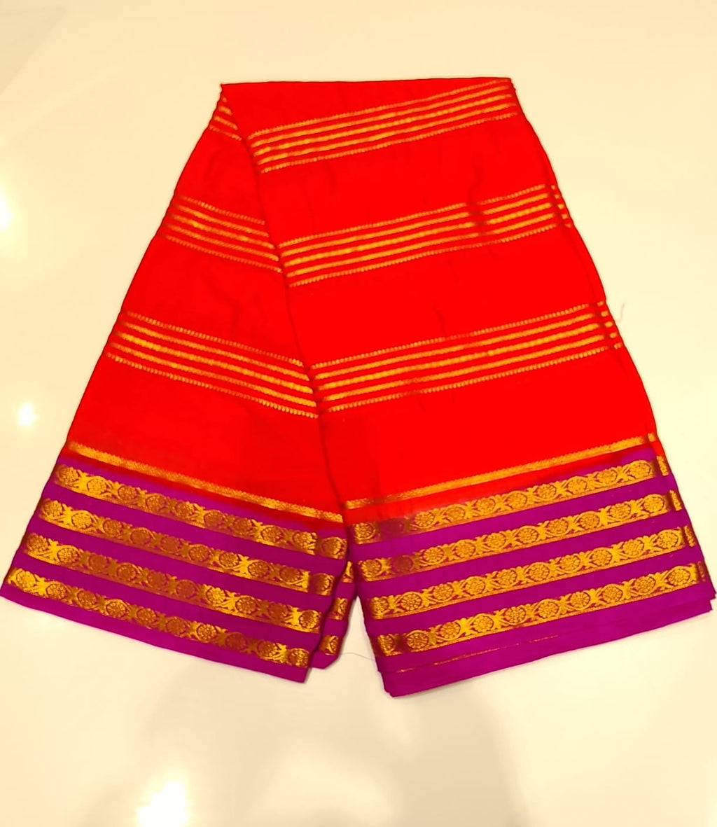 Semi Mysore Silk Saree.