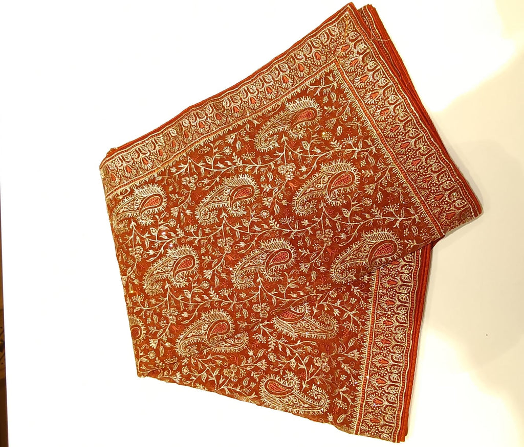 Embroidery Work Sarees