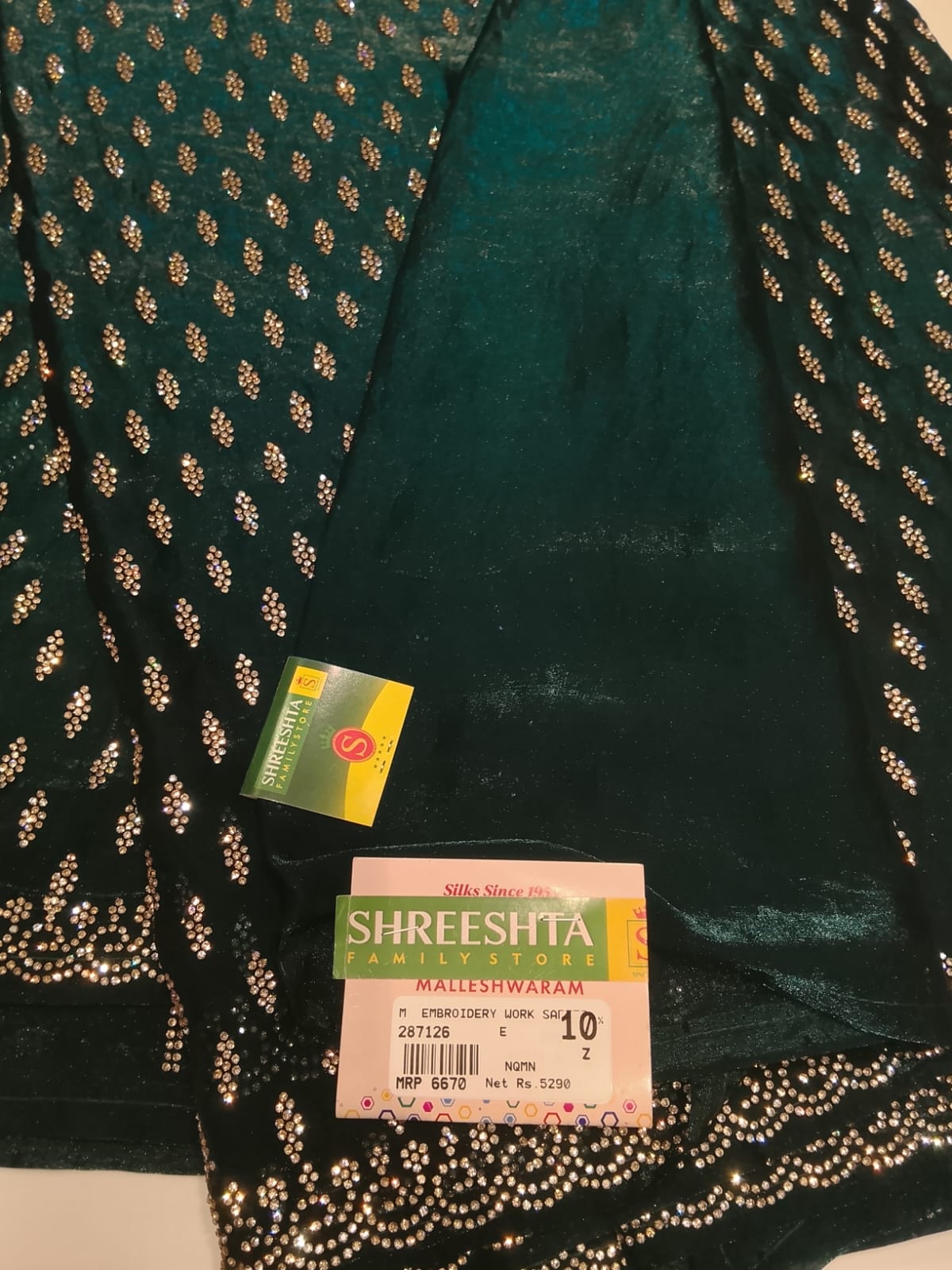Embroidery Work Sarees