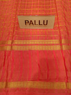 Semi Mysore Silk Saree.
