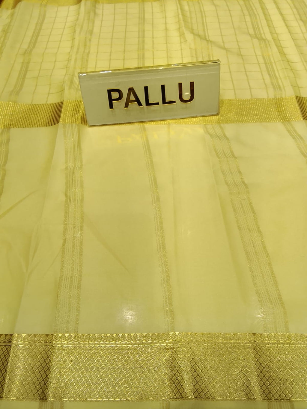 Semi Mysore Silk Saree.