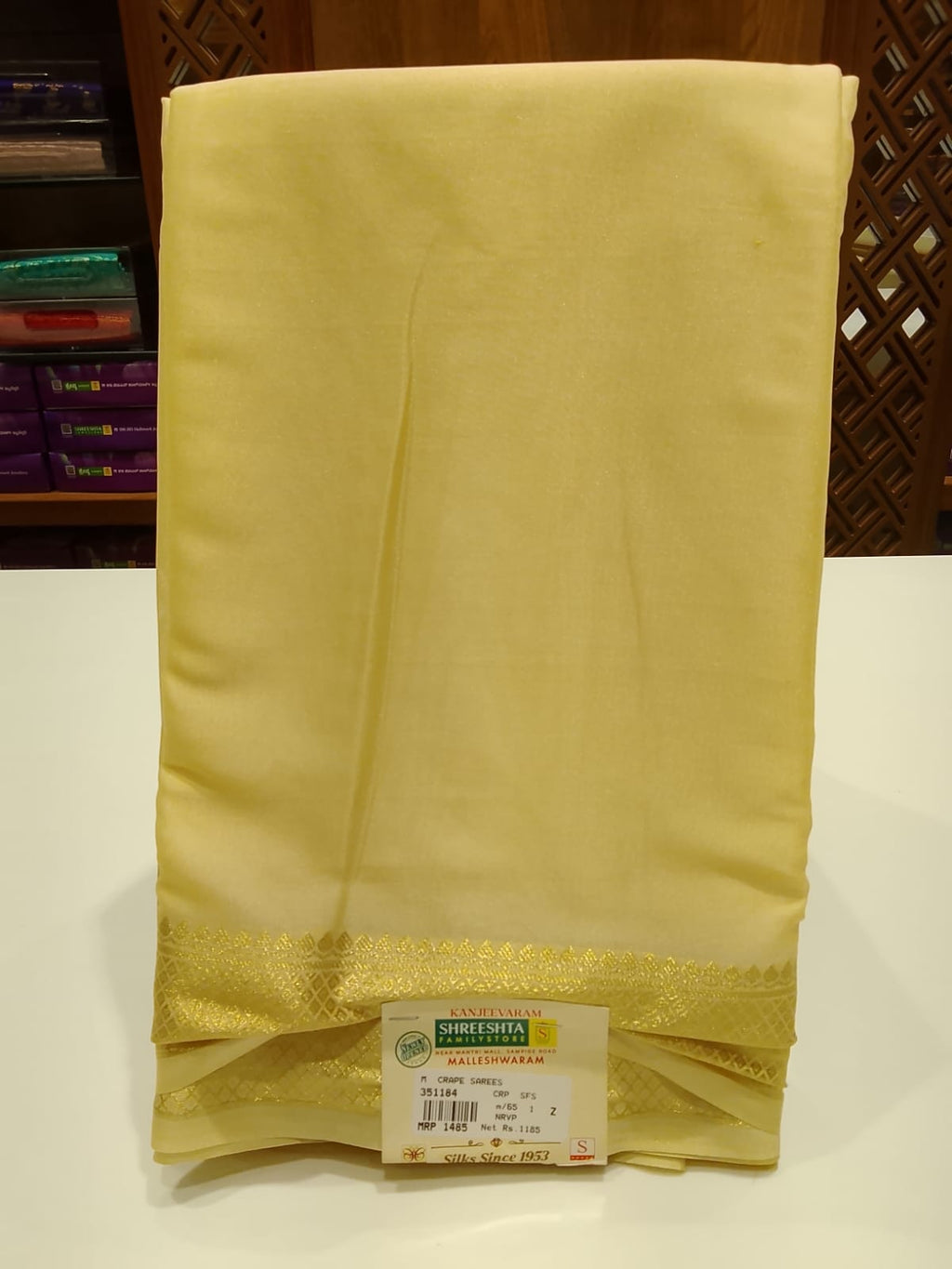 Semi Mysore Silk Saree.