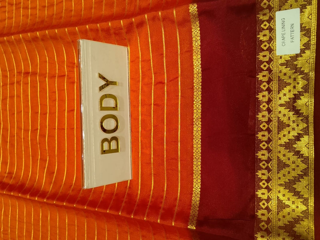 Semi Mysore Silk Saree.